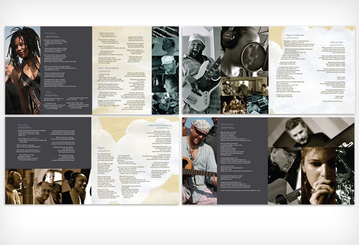 CD/packaging design - Hippie Tendencies